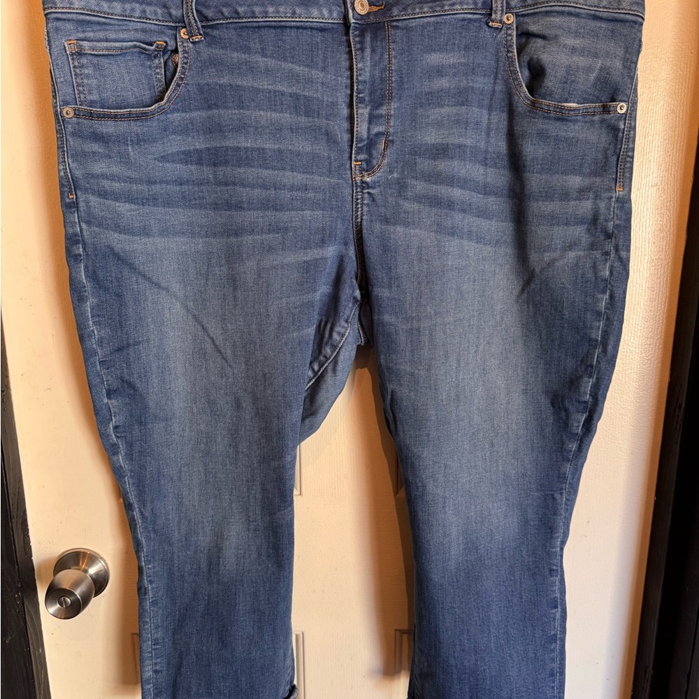 American Eagle Outfitters Women's Skinny Jeans in Blue
